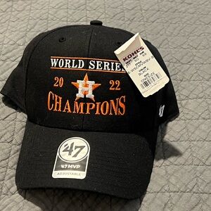 47 Brand Black World Series Champions Hat